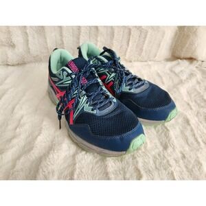 Asics Womens Gel Venture 8 1012B230 Blue Running‎ Shoes Sneakers Size 9